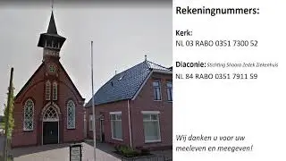 Eredienst, 05-10-2025 16:30, Ds. N. Noorlander
