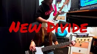 New Divide - Linkin Park - Guitar / Bass Cover feat. Amy-Lynn