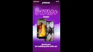 💜New💜1-28-26💜 @Fanbaseapp 🥳 raise a 17 million in crowd funding🗞️💬🚨