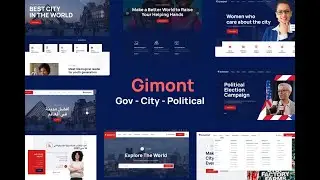 Install Gimont - City Government WordPress Theme