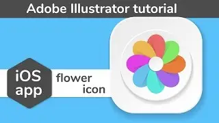Как создать iOS иконку в иллюстраторе. Adobe illusrtrator видео