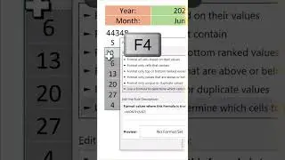 Create a Calendar In Excel