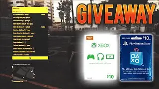 1000 Subscriber Giveaway - 10 GTA 5 Modded Accounts & $10 PSN & Xbox Live Card (1k Special Giveaway)