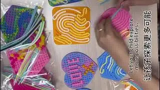 Kids Adults Adhd Stress Relief Puzzle Calming Sensory Toys Sensory Activity Board