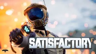 3D Factorio Like Factory Building Game - Ep. 6 - Satisfactory Gameplay