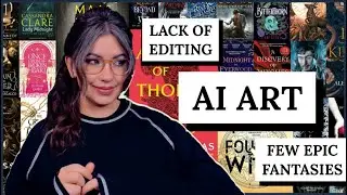 PUBLISHERS USING AI ART, TROPE MARKETING, LACK OF EDITING, & MORE 😑 book trends that need to die