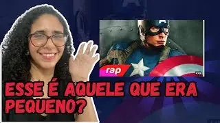 Professora react - Rap do Capit&atilde;o Am&eacute;rica - O PRIMEIRO VINGADOR | NERD HITS