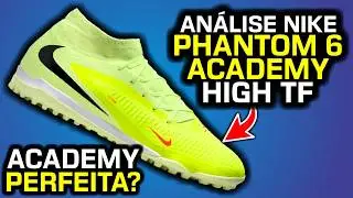 A melhor ACADEMY de TODOS os TEMPOS? - Análise chuteira society Phantom 6 Academy High TF
