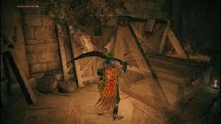 Crucible Knight and big center elevator lift Location Stormveil Castle ELDEN RING