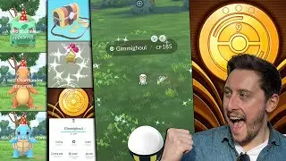*SHINY Gimmighoul* IS HERE! Or IS IT? 9th Anniversary Pokemon GO event Shiny Hunt!