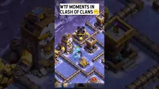 Wtf Moments in Clash of Clans 😅 #shorts #clashofclans #shortsvideo #coc