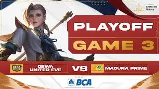 (MLBB WOMEN) DEWA UNITED EVE VS MADURA PRIME - GAME 3 - PLAYOFF