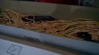 How to pack or wrap bamboo bead door curtain to the box?