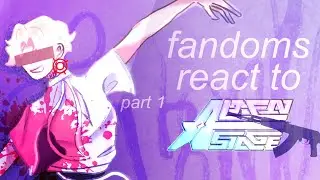 fandoms react to... | LUKA 2.3/6 | alien stage | put speed at 2x!