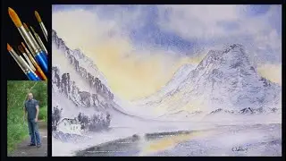 TIPS AND TECHNIQUES FOR PAINTING MOUNTAINS FROM PHOTOS