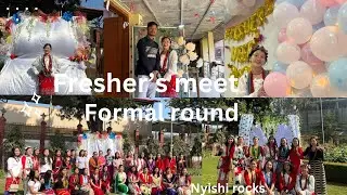 Fresher’s meet || formal round || Trihms || Arunachal Pradesh || sanjana maga vlogs ||