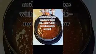 Apple Fire Sauce: Sweet, sour, spicy! Recipe in 10 min. Try it!🔥