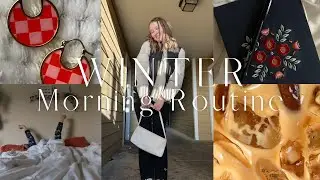 MY 7AM WINTER MORNING ROUTINE 2022 | cozy and productive habits