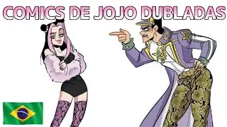 Que roupa é essa Jolyne? 😳 - Comics de Jojo dubladas 🇧🇷