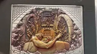 Street Art - Hell 3D - Kurt Wenner - 1 oz silver