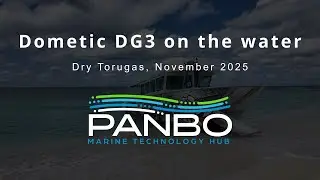 Dometic DG3 Gyro Stabilizer on the water - Dry Tortugas bound