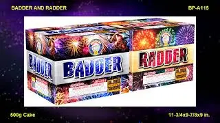 Badder and Radder - 30 shots each