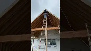 Installing fascia board #workerlife