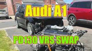 Самая простая замена двигателя в истории? Замена двигателя Audi A1 на Fabia VRS PD130! Оригинальн...