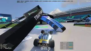 Trying to play the new Trackmania with cam 2