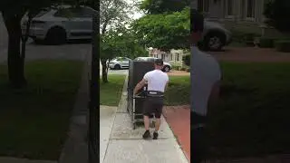 UNBOLTING AND MOVING A SAFE TO A NEXT DOOR HOUSE