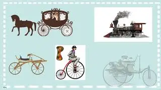 historia de los medios de transporte , evoluci&oacute;n .