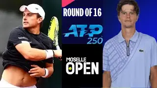 Tabur Vs Blockx | ATP Moselle Open Metz France 2025 LIVE Round Of 16 | Live Score & Match Updates