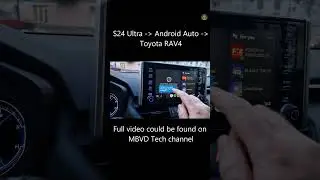 S24 Ultra &mdash; Android Auto Short #mbvd_tech #automobile #s24ultra