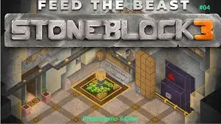 Minecraft FTB Stoneblock 3 - PC - Gameplay ITA - walkthrough #04 - Prepariamo il Cibo