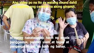 SUBSIDY DISTRIBUTION | AYUDA PARA SA SENIOR