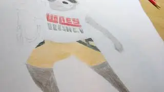 Request Drawing: Vicey Beesh Rocket Raccoon Rocket Coloring Done