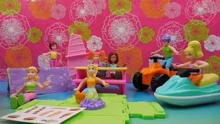 MCDONALD'S 2002 POLLY POCKET SET OF 8 HAPPY MEAL TOYS VIDEO REVIEW