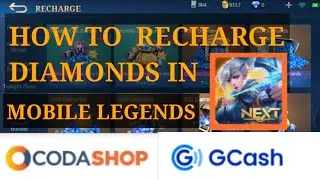 HOW TO RECHARGE DIAMONDS IN MOBILE LEGENDS USING CODASHOP AND GCASH (tagalog) | JJB TV