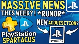 PlayStation News This Week New RUMOR! PS+ Spartacus, New Acquisition?