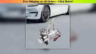 200-300 W Air Suspension Compressor, 50 L/Min 200 Psi Air Compressor Kit, 12 V 23 A