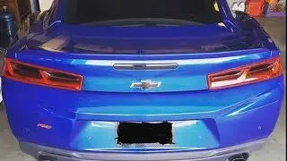 A Cheaper Way To Make The 6th Gen Camaro Tail Lights Look MUCH Better!