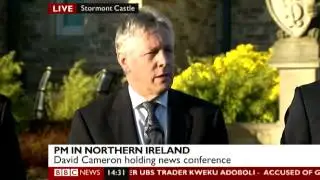 First Minister Comments after announcement of 2013 G8 Summit.