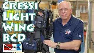 The 2022 Cressi Light Wing Back Inflate BCD is Ready to Travel