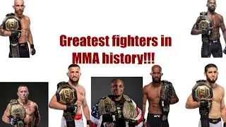 Ranking the greatest fighters in UFC history 