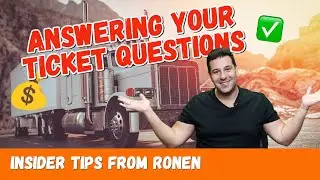 How to FIGHT OFF Tickets as a Trucker! (Speeding Tickets + Violations = WTF Should I do?!)