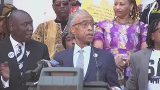 Al Sharpton speaks, reflects one year after Stephon Clark death | Raw