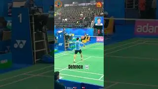 😎☠️I'm Not Done Yet 😱 #shorts #badminton