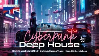 Cyberpunk Deep House 🌌 | Dark Atmospheric EDM with English & Russian Vocals &ndash; Neon City Love & Loss