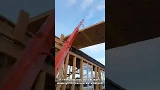 Мини кран для стройки #стройка
