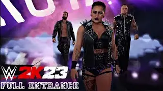WWE2K23 THE JUDGEMENT DAY FULL TRIO ENTRANCE 🔥🔥🔥#wwe2k23